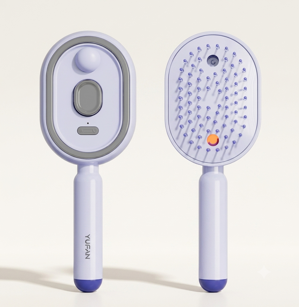 Mist Spray Massage Comb with Essential Oil Atomizer